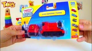 Thomas ve Arkadaşları ToysTV'de! James Gordon Spencer Percy Thomas Mattel Collectible Railway