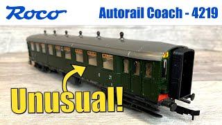 UNUSUAL Dutch NS Railways Autocoach Roco 4219 Secondhand Model Railway Review | HO Scale