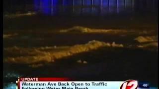 Waterman Ave Open Again After Water Main Break