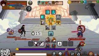 Ninja Saga PvP -  Saphire vs Random