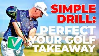 Backswing Basics - Simple Takeaway Golf Swing Drill