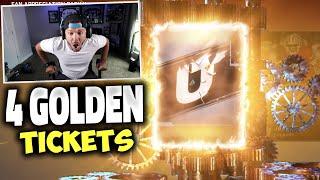 4 GOLDEN TICKET PULLS!! GREATEST PACK OPENING EVER - Madden 20