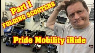 Part 1 - Folding Scooters   Pride iRide