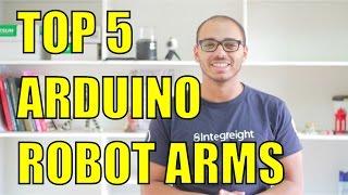 Top 5 Arduino Robot Arm Kits for Arduino