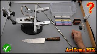 Sytools Beast New Professional Knife Sharpener Sharpening System | My first knife sharpening.