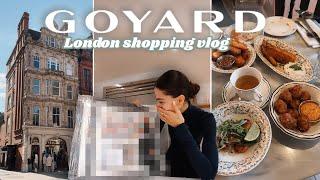 Come Shop With Me: GOYARD in London + Date night 🫶