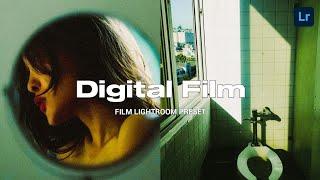 Digital Film - Lightroom Mobile Editing | Film Lightroom Presets | Aesthetic Preset | Film Preset