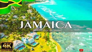 VOLANDO SOBRE JAMAICA 4K | Increíble paisaje natural hermoso con música relajante | VÍDEO 4K UHD