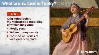 Ballads | Definition, Form, and Examples