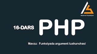 16-dars. Funksiyada argument tushunchasi