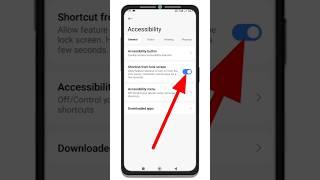 How to off shortcuts from lock screen Lock Screen Shortcuts Settings #shorts