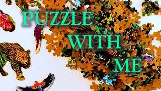 A Relaxing Jigsaw Puzzle (Calming Background Music for Study, Work, No Talking)