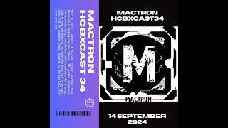 HCBXCast Vol 34 - Mactron - 14th September 2024 7pm (BST)