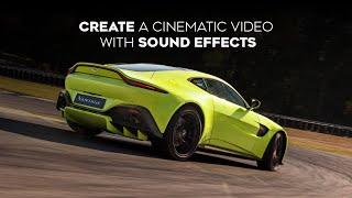 How to create a CINEMATIC Car Video using Sounds in just 3 MINUTES