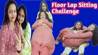 Floor Lap Sitting Challenge || Funny Requested challenge video ||  @monsuniquevlog3528