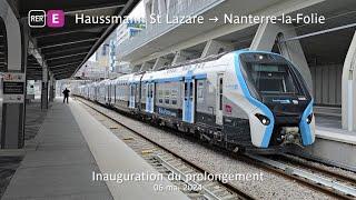 [SNCF] Inauguration du prolongement de RER E vers Nanterre !
