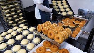 크림 폭탄 도넛! / cream bomb donuts - korean street food