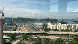 Singapore Cable Car (Mount Faber to Sentosa Island)