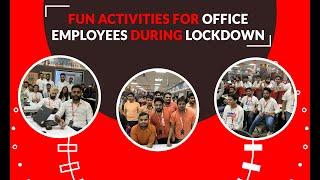 A Staircase Of Fun Activities For Office Employees During Lockdown | Fluper