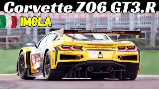 Flat-Plane V8 Corvette C8 Z06 GT3.R by TF Sport - Fly-Bys, Hi-Speed & Engine Sound at Imola Circuit!