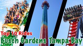 Top 10 rides at Busch Gardens Tampa Bay | 2021