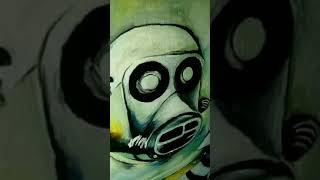 Clowns in gas masks. Alexandr GerA