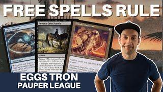 COLORLESS STORMING? MTG Pauper Eggs Tron digs quickly and builds a resilient and fast combo!