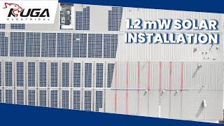 1.2MW Commercial Solar Rooftop Installation