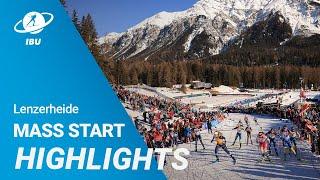 World Cup 23/24 Lenzerheide: Women Mass Start Highlights