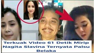 Terkuak video 61 detik mirip Nagita Slavina ternyata palsu belaka