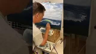 Wave painting