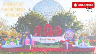 Come With Us to the Festival of the Holidays at Epcot!