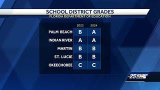 School districts of Treasure Coast, Palm Beaches earn passing grades