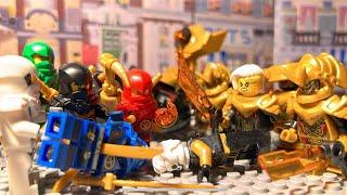 The epic Ninjago dragons rising part 2 final battle scene