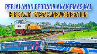 KERETA ANAK EMAS KAI KINI BERGANTI RANGKAIAN | Perjalanan Perdana Kereta Api Taksaka New Generation