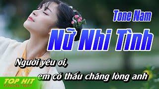 Nữ Nhi Tình Karaoke Tone Nam ► Karaoke Nhạc Hoa Lời Việt