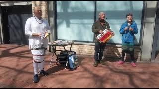 Harinama Sankirtana in Hamburg Altona