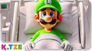 Luigi is very ill. He needs a Surgery  Super Mario Odyssey Story