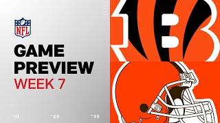 Cincinnati Bengals vs. Cleveland Browns | 2024 Week 7 Game Preview