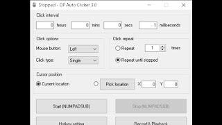 Como descargar el op autoclicker gratis para pc