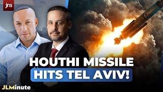 War W/ Houthis Explodes After Tel Aviv Attack | JLMinute