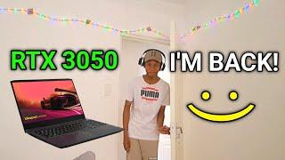 I'm BACK! | New Gaming Laptop (RTX 3050) #jethrorealms