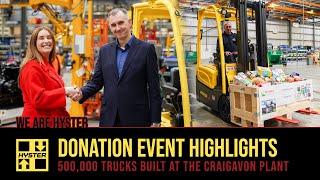 500,000th Hyster® Truck Donation - Event Highlights