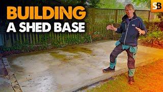 How To Build a Base For A Shed or Garden Room