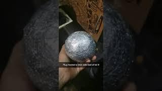 when plug wraps it in foil