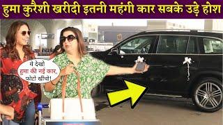 Huma Qureshi Buy Most Expensive Mercedes Car Spotted At Mumbai Airport