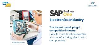 ERP Software for Electronics Industry | ERP Solution for SME | SAP Business One | SoftCore Solutions