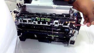 HP LaserJet P1102W - How to replace fuser sleeve