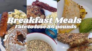 Healthy food recipes | Healthy recipes for weight loss | Weight loss breakfast ideas l 86 pounds