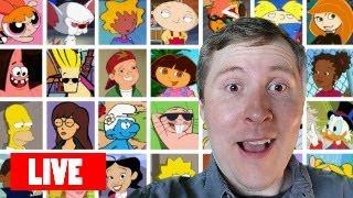 Ranking Nostalgic Cartoons (Cartoon Network, Nickelodeon, Disney & More!) - Content Free Time Live